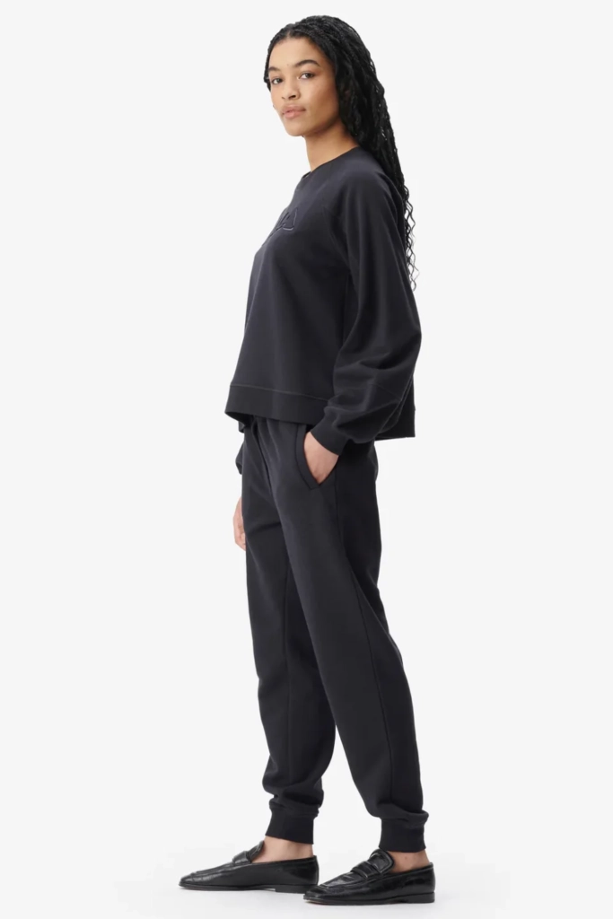 Lala Berlin Sweatshirt Ipara cotton mix black Fabrikpreis
