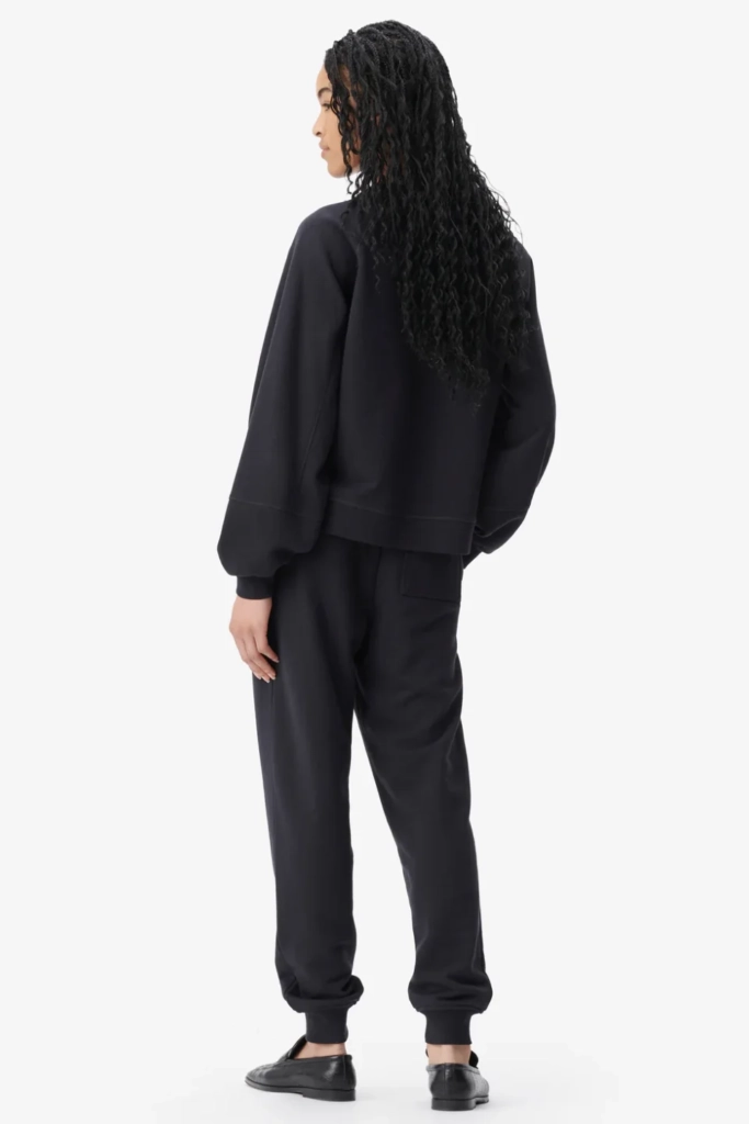 Lala Berlin Sweatshirt Ipara cotton mix black Fabrikpreis