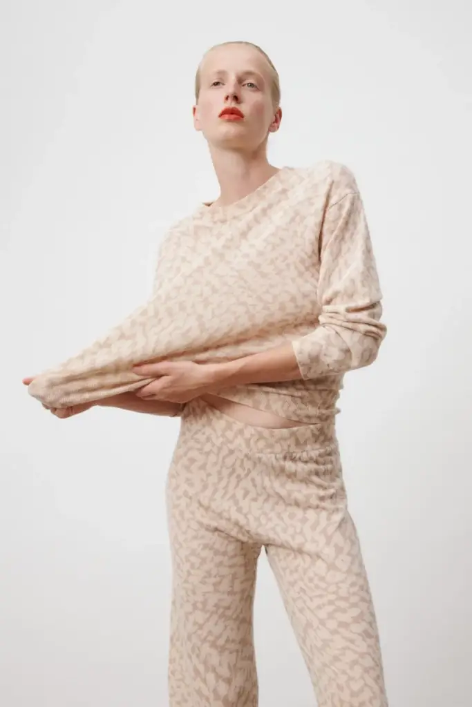 Lala Berlin Pants Kartos wool mix cream heritage Günstig kaufen