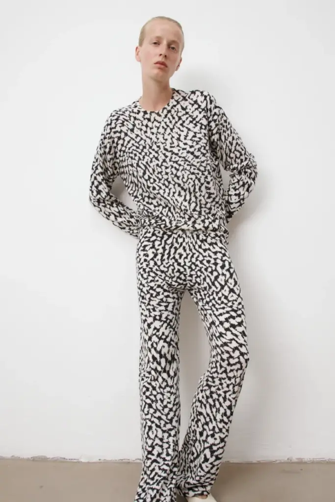 Lala Berlin Pants Kartos wool mix swoosh heritage Versandkostenfrei