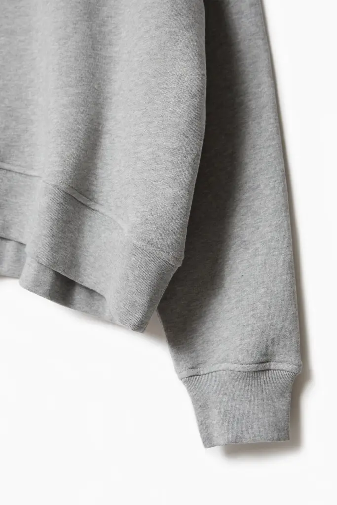 Lala Berlin Sweatshirt Ijora cotton heather grey Preisnachlass