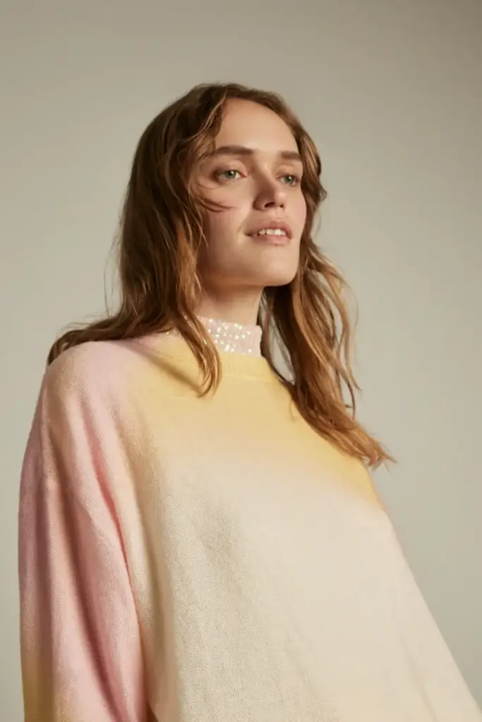 Lala Berlin Jumper Kalia wool mix pastel haze Valentinstagsangebot