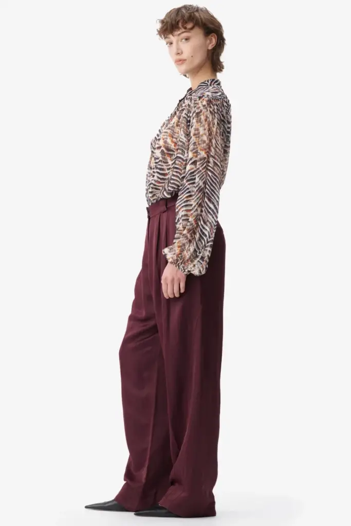 Lala Berlin Blouse Baylin viscose zebra shibori Top Angebot