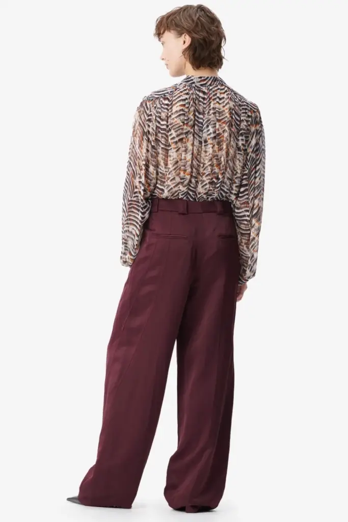 Lala Berlin Blouse Baylin viscose zebra shibori Top Angebot