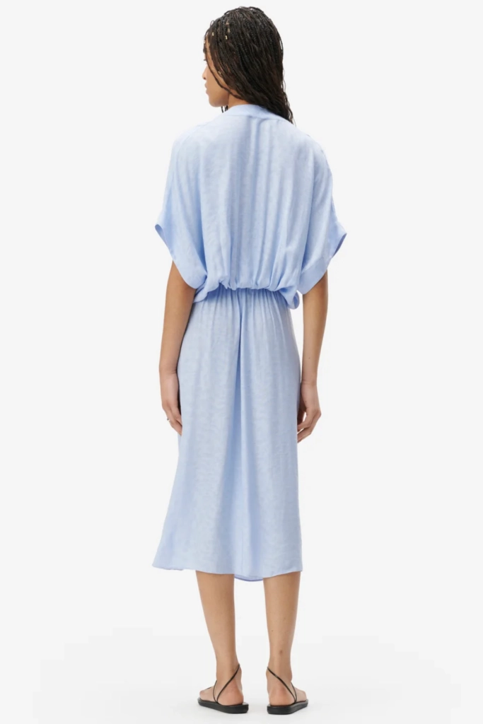 Lala Berlin Dress Dask viscose mix wave jacquard Zeitlich begrenztes Angebot