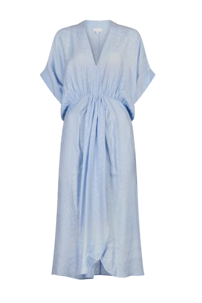 Lala Berlin Dress Dask viscose mix wave jacquard Zeitlich begrenztes Angebot