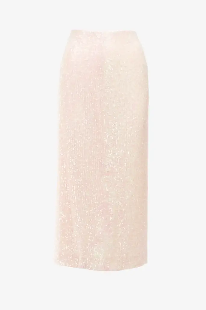 Lala Berlin Skirt Salem viscose mix powder Exklusive Angebote