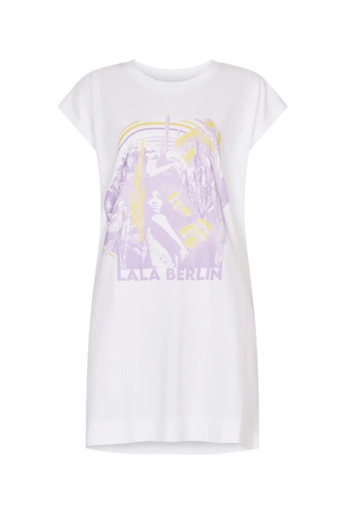 Lala Berlin T-Shirt Liva cotton lala savanna Blitzangebot