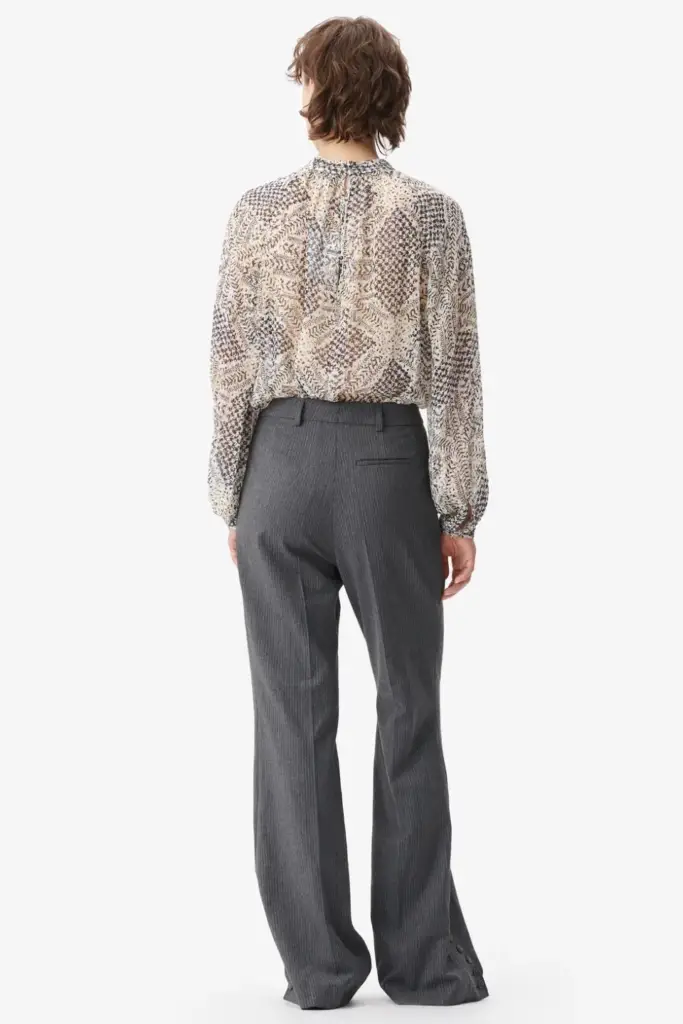Lala Berlin Top Talvi viscose heritage star vanilla Neuheiten