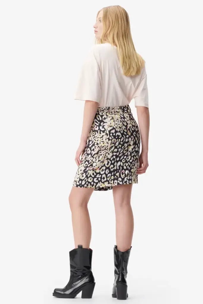 Lala Berlin Skirt Saraya viscose floral leo Saisonale Angebote