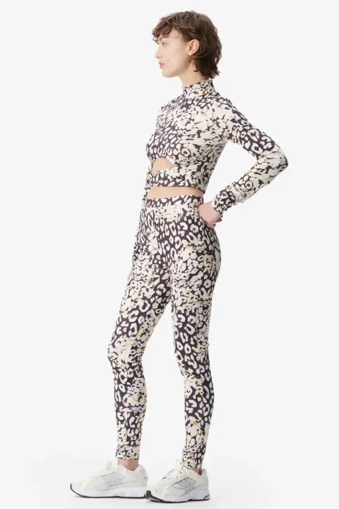 Lala Berlin Legging Leonie polyester mix floral leo Riesige Ersparnisse