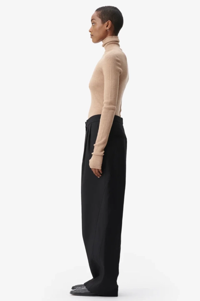 Lala Berlin Jumper Kalliopi wool toffee VIP-Rabatte