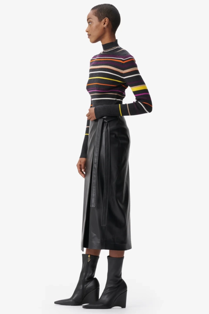 Lala Berlin Jumper Kallassa wool multicolor stripe Tiefpreis