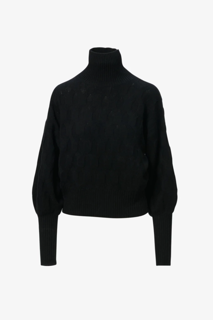 Lala Berlin Jumper Kaito wool mix black Super Sparpreis