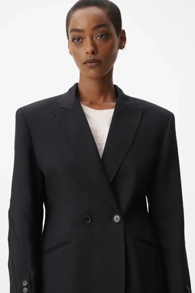 Lala Berlin Jacket Jupiter viscose mix black Kostenlose Rückgabe