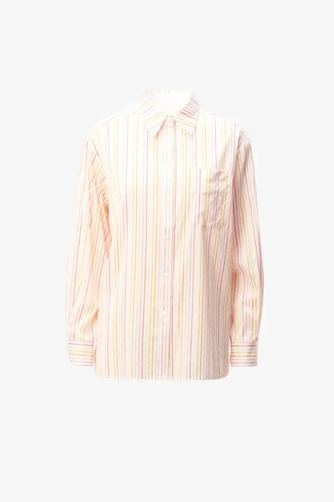 Lala Berlin Blouse Biloxi cotton mix multicolor stripe Letzte 2 Tage