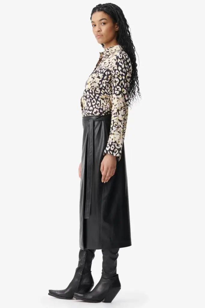 Lala Berlin Blouse Bemar viscose floral leo Letzter Tag