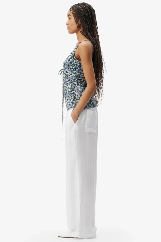 Lala Berlin Top Tamiko viscose mix leo love dark Bis zu 50% Rabatt
