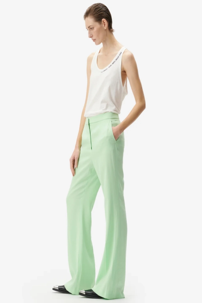 Lala Berlin Pants Polli viscose mix avocado Bis zu 60% Rabatt