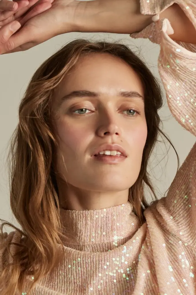Lala Berlin Top Thalita viscose powder Bis zu 55% Rabatt
