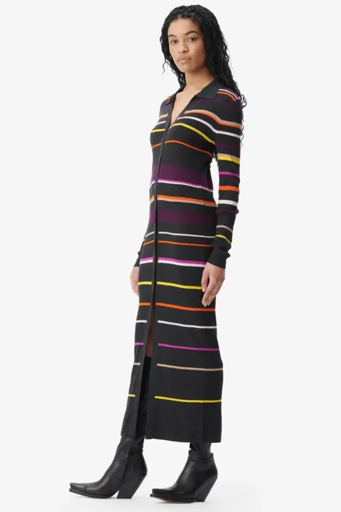 Lala Berlin Cardigan Kalliani wool multicolor stripe Discount Store für neue Produkte