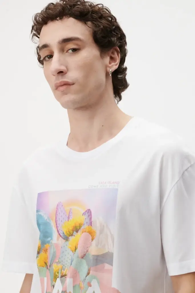 Lala Berlin T-Shirt Celia cotton lala desert zollfrei