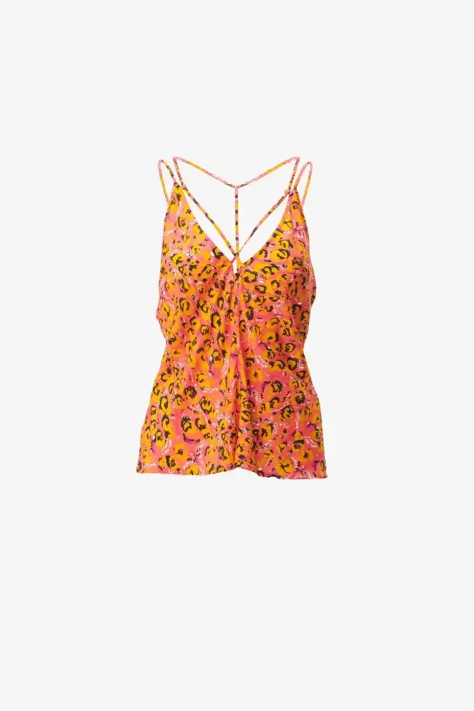 Lala Berlin Top Toana viscose leo pink 50% Rabatt für begrenzte Zeit