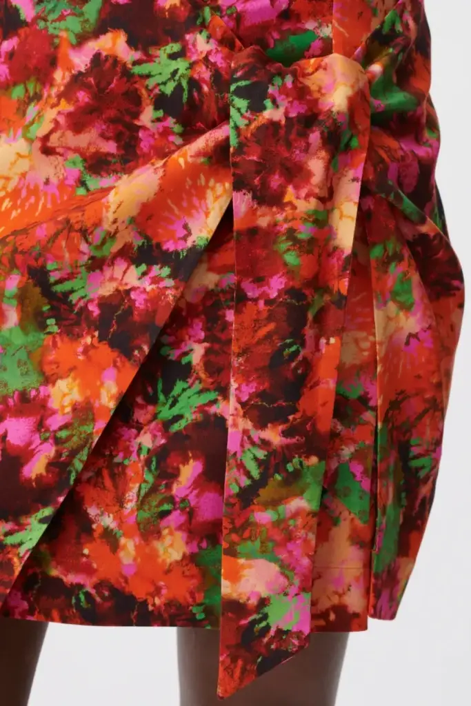 Lala Berlin Skirt Solea viscose shibori flower Outlet