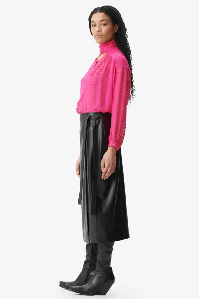Lala Berlin Skirt Siana polyester mix black Verkauf