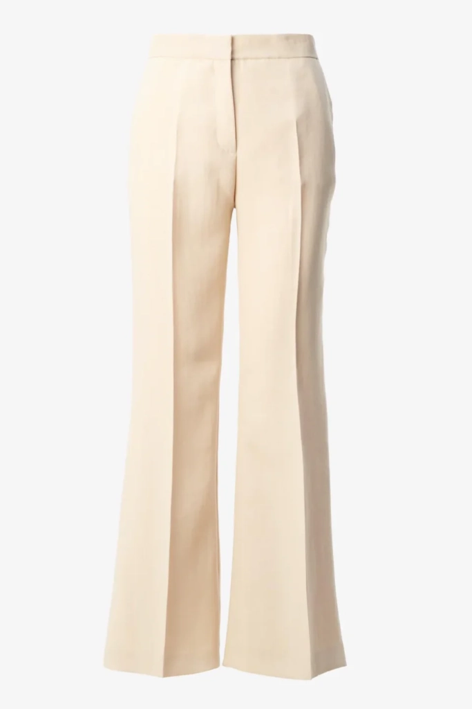 Lala Berlin Pants Pola viscose mix sesame Schlussverkauf