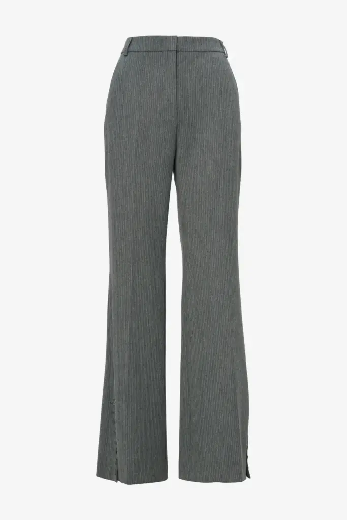 Lala Berlin Pants Pinka polyester mix anthracite stripe Günstiger Verkauf
