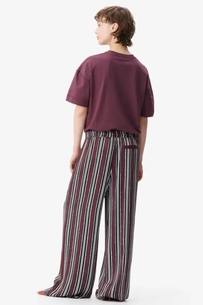 Lala Berlin Pants Perlo viscose shibori stripe Blitzverkäufe