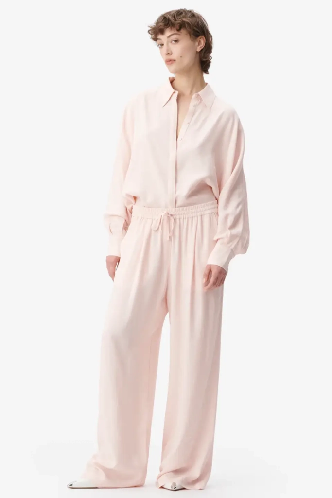 Lala Berlin Pants Perla viscose mix lalagram peach blush Kostenloser Versand