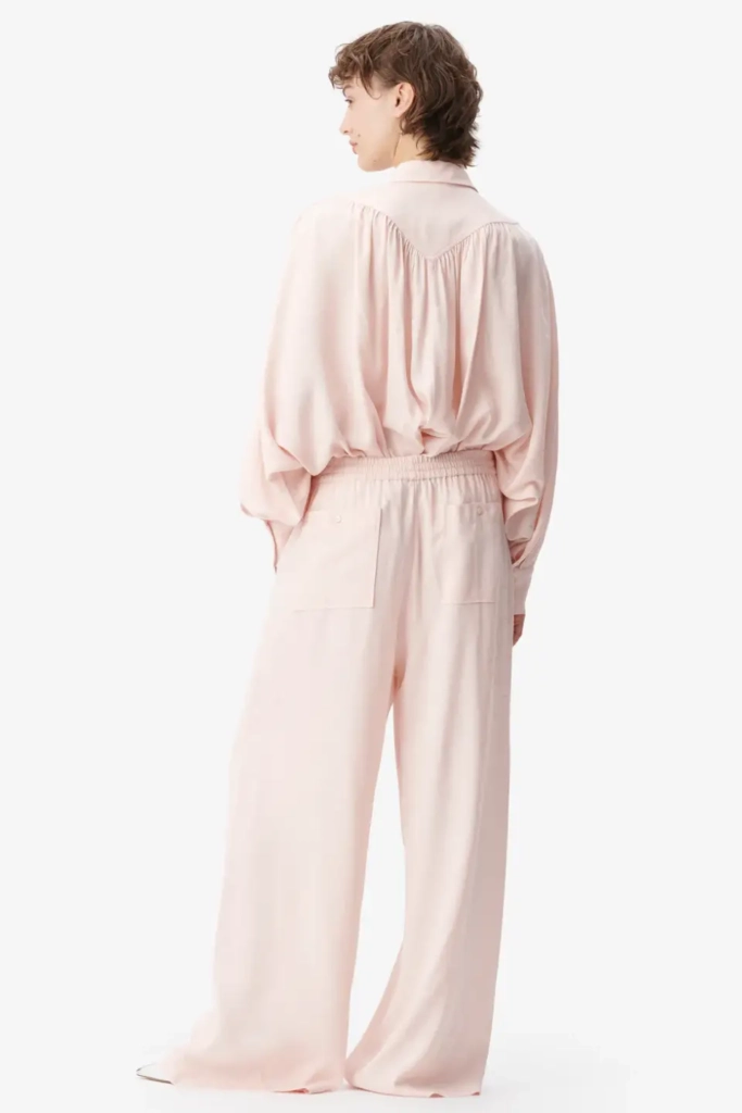 Lala Berlin Pants Perla viscose mix lalagram peach blush Kostenloser Versand