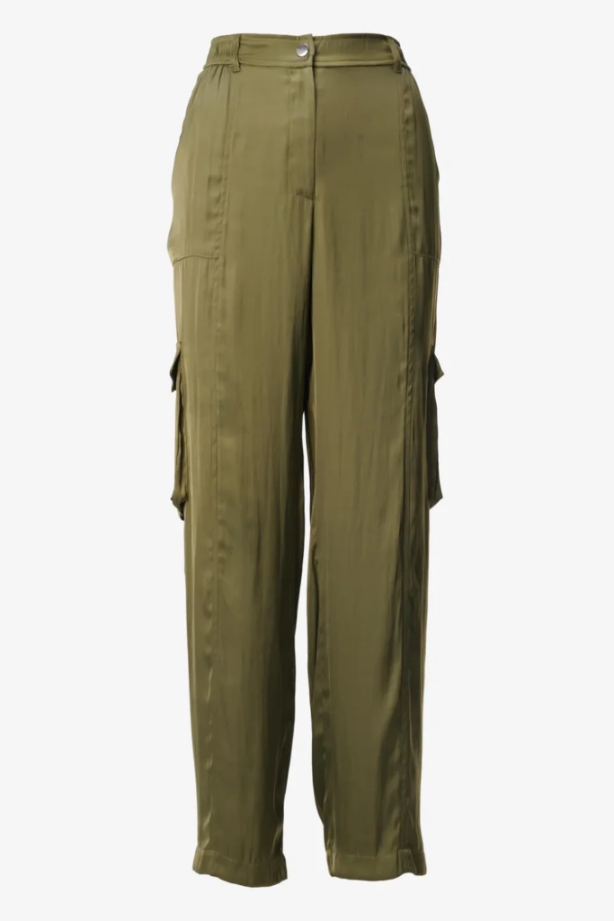 Lala Berlin Pants Pekka polyester mix olive Fabrikpreis