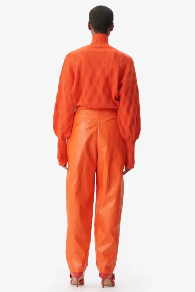 Lala Berlin Pants Paris viscose mix paprika Sonderangebot