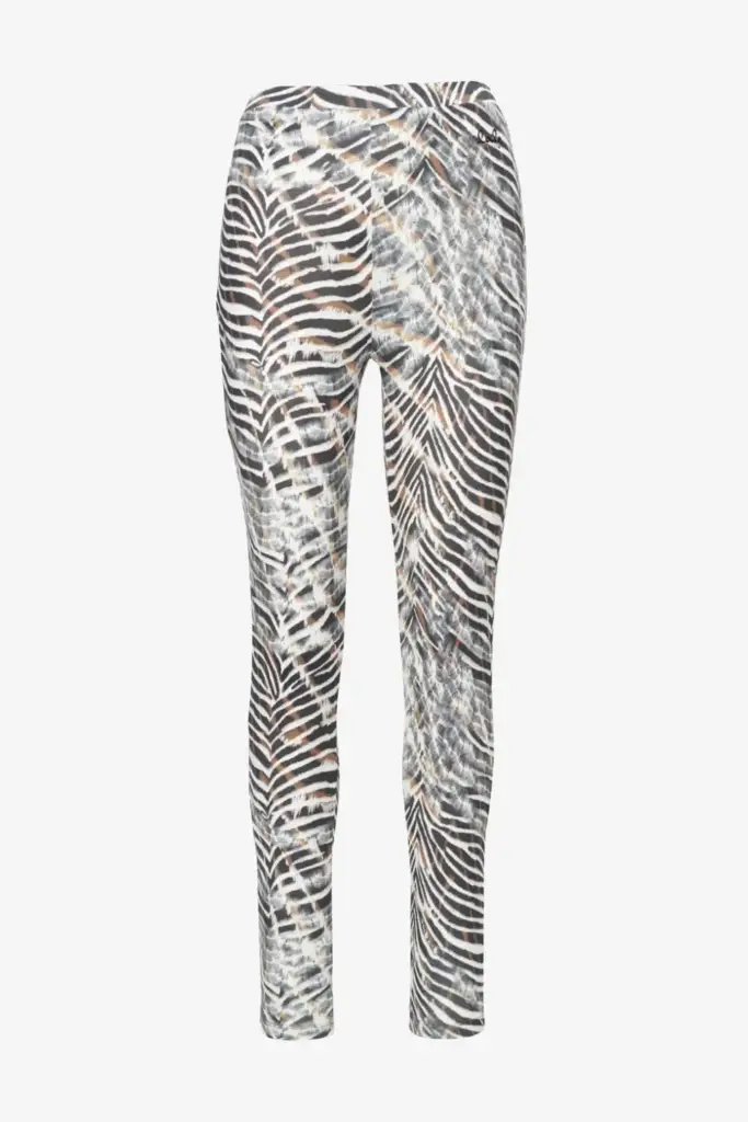 Lala Berlin Legging Leonie polyester mix dark zebra shibori Großer Ausverkauf