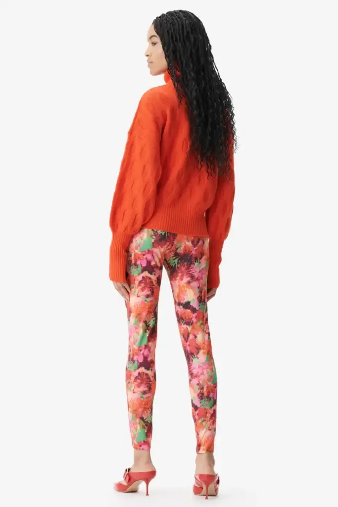 Lala Berlin Legging Leonie polyester mix shibori flower Flash Sale