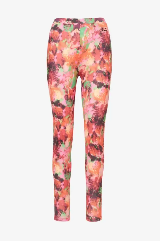 Lala Berlin Legging Leonie polyester mix shibori flower Flash Sale