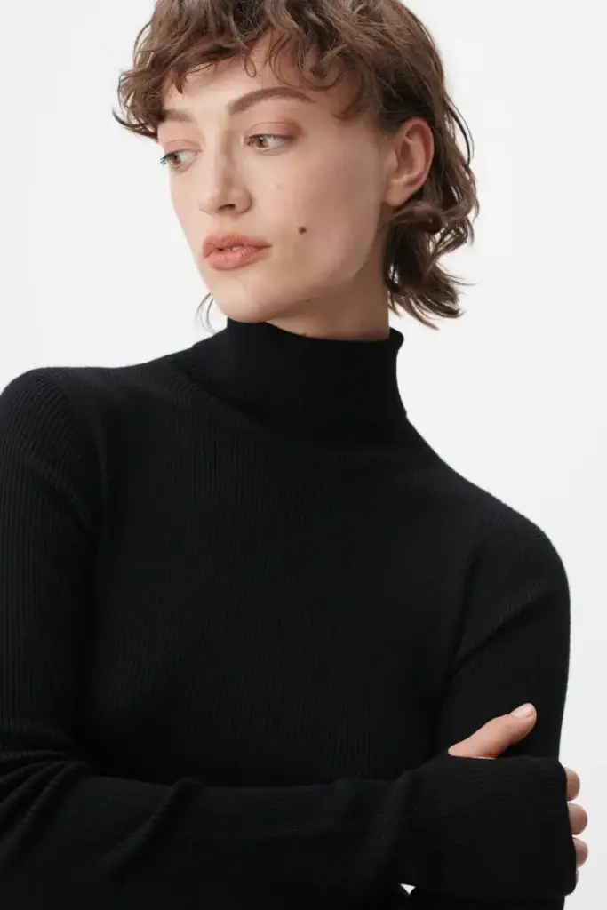 Lala Berlin Jumper Kalliopi wool black Online Shopping