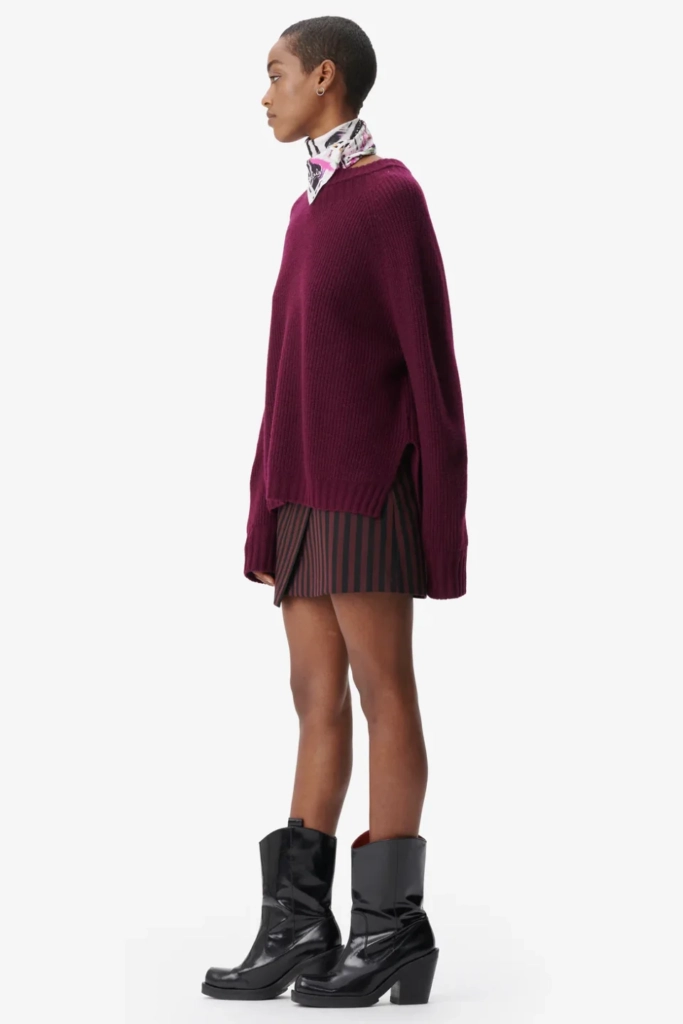 Lala Berlin Jumper Kaleva wool mix fudge Exklusivangebot