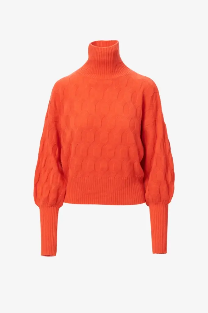 Lala Berlin Jumper Kaito wool mix paprika Saisonschlussverkauf