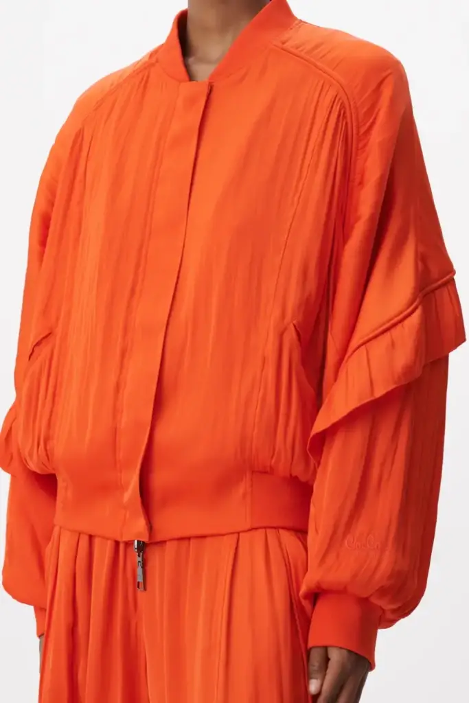 Lala Berlin Jacket Jordi polyester mix paprika Osterangebot