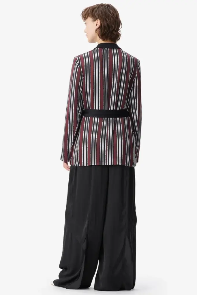 Lala Berlin Jacket Jella viscose shibori stripe Muttertagsangebot