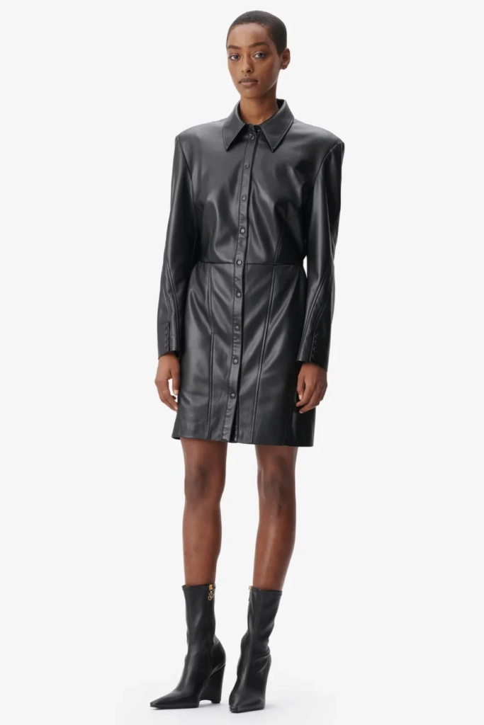 Lala Berlin Dress Dorith polyester mix black Heißer Verkauf