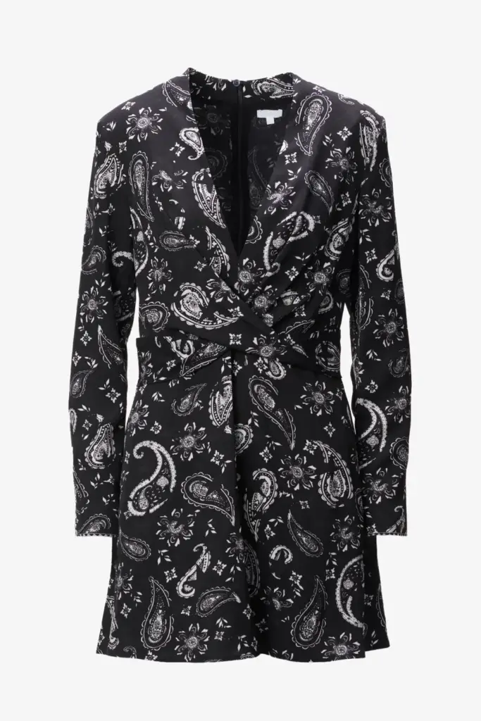 Lala Berlin Dress Dine viscose paisley stars Online Outlet