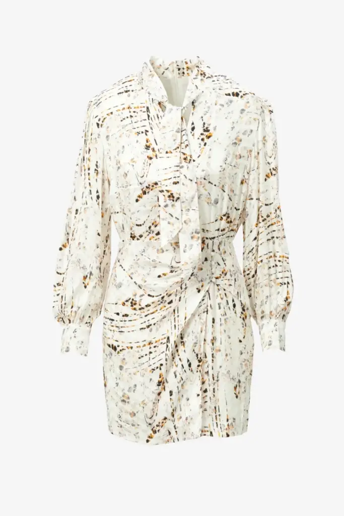 Lala Berlin Dress Devrina viscose stripy leo Große Rabatte