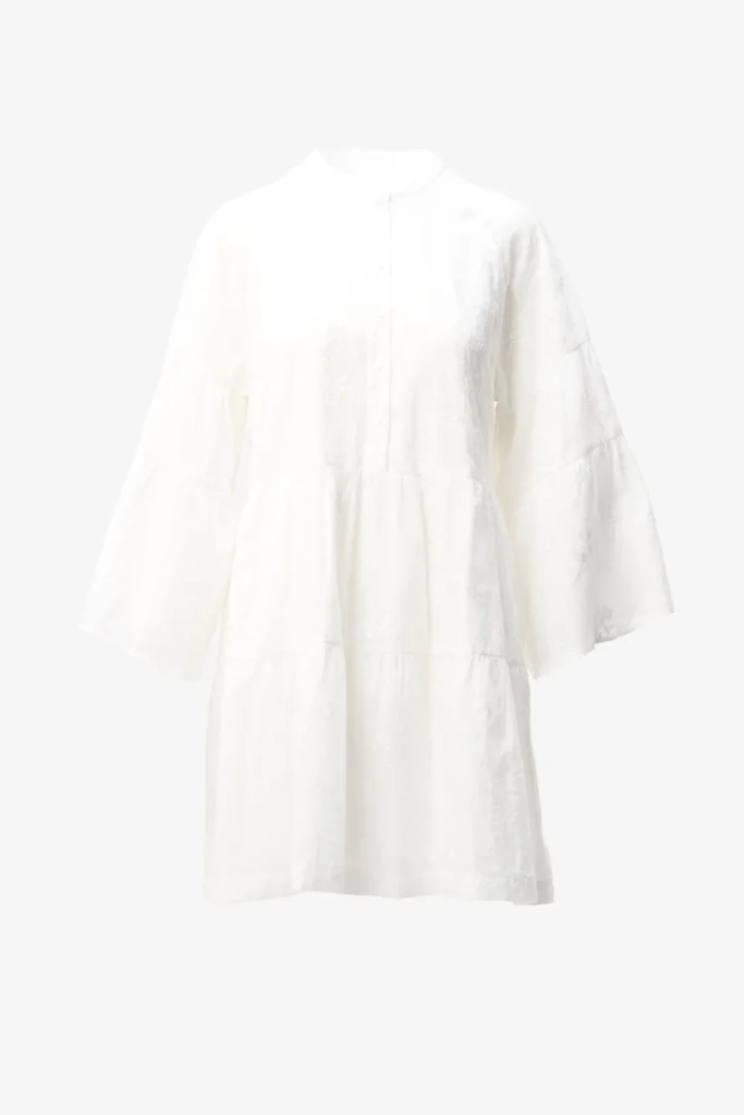 Lala Berlin Dress Delmar cotton embroidery white Saisonale Angebote