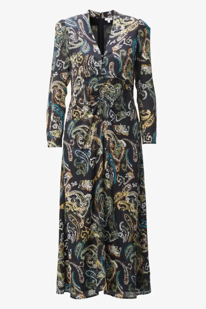 Lala Berlin Dress Damaso viscose/silk blend paisley park Tiefpreis