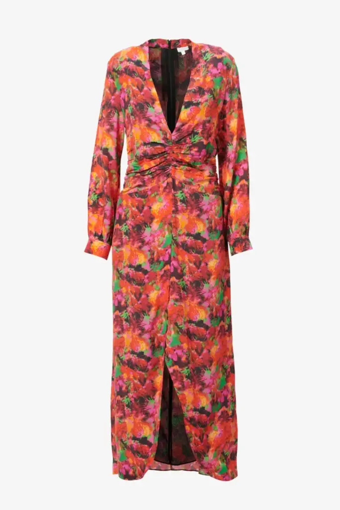 Lala Berlin Dress Damala viscose/silk blend shibori flower Super Sparpreis